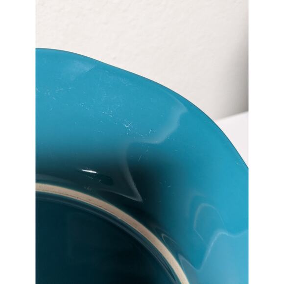 Pioneer Woman Vintage Floral Teal 10 3/8" stoneware single dinner plate only - Picture 6 of 11